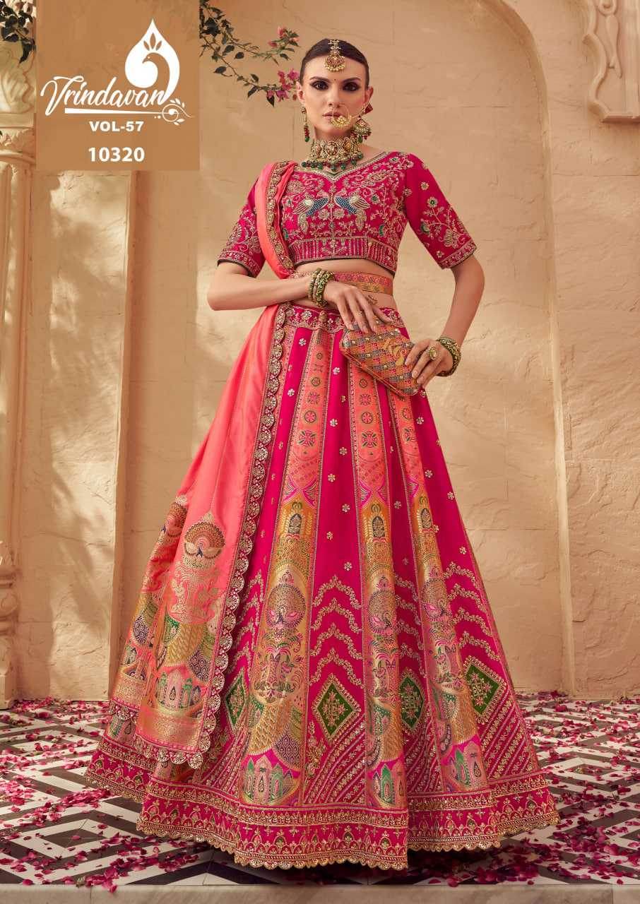 Banarasi Soft Silk Lehenga - MYLUXURY LANE ENTERPRISE